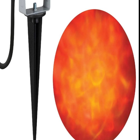 Gemmy Projection LED light show in red-yellow “fire & ice”. - Picture 7 of 7